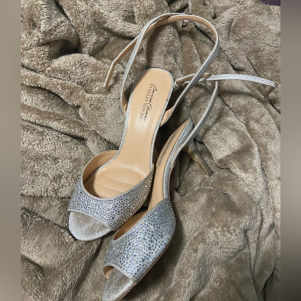 Silver heels